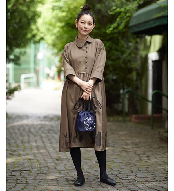 BELLUNA（ベルーナ）の「【ムーミン】巾着型バッグ（ショルダーバッグ）」｜詳細画像