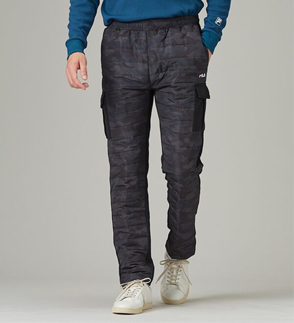 「＜フィラ＞ハイブリッドダウンカーゴパンツ（メンズフルレングスパンツ）」｜詳細画像