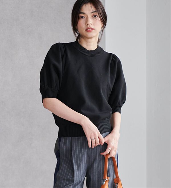 RANAN（ラナン）の「ボリュームパフスリーブニットトップス（ニット・セーター）」｜詳細画像