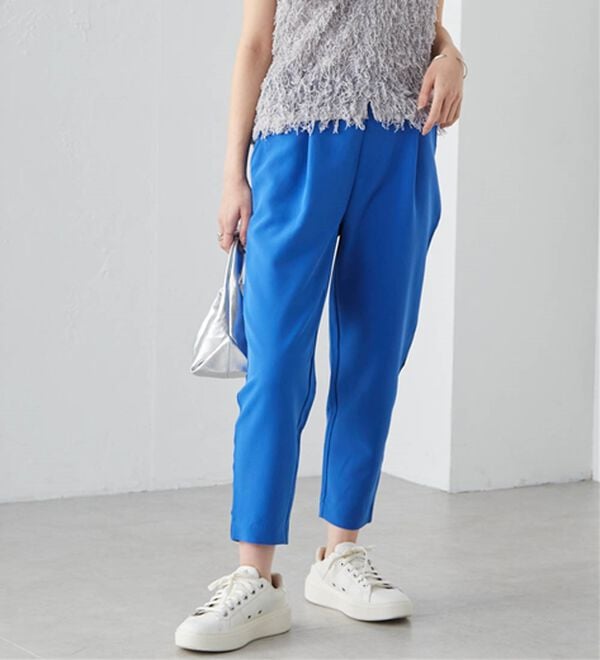 RANAN（ラナン）の「美脚シルエットクロップドパンツ（フルレングスパンツ）」｜詳細画像