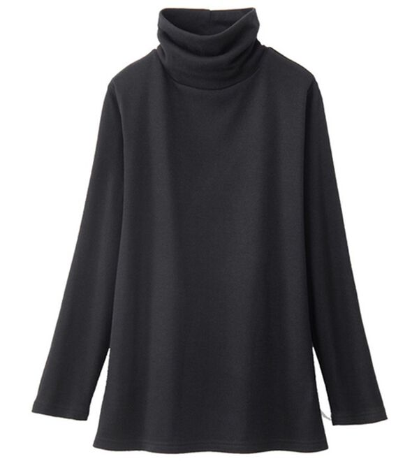 LAVIENNE（ラヴィエンヌ）の「毎日活躍！優秀タートルネック（パジャマ・ルームウェア）」｜ブラック