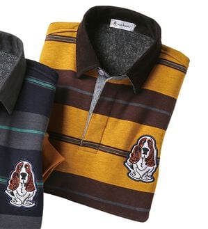 「＜ハッシュパピー＞ビッグドッグ裏シャギーラガーポロ（メンズポロシャツ）」｜イエロー