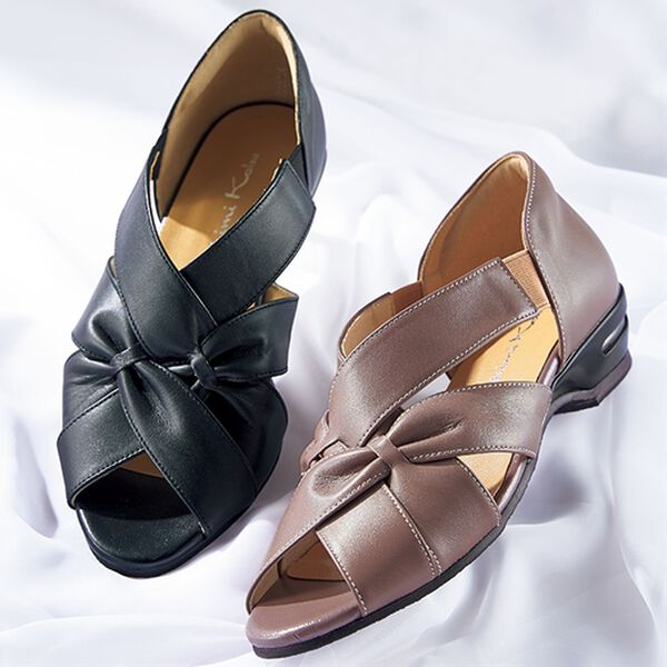 ルフラン（ルフラン）の「時見さんの５Ｅエレガントクロスサンダル（サンダル・ミュール）」｜詳細画像