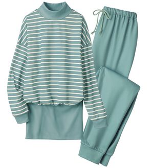 LAVIENNE（ラヴィエンヌ）の「寒がりさんのためのポカケアパジャマ（パジャマ・ルームウェア）」｜セージ