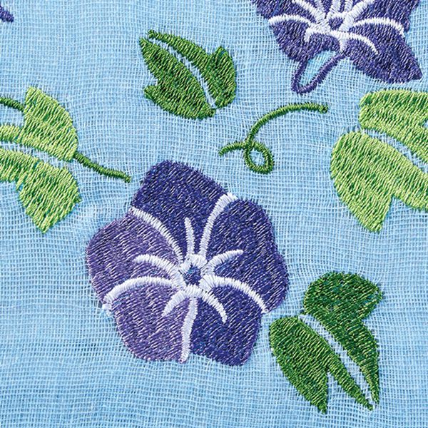 「新さわやか綿しじら刺繍入り軽寝具シリーズ（ボックスシーツ・ベッドシーツ）」｜詳細画像