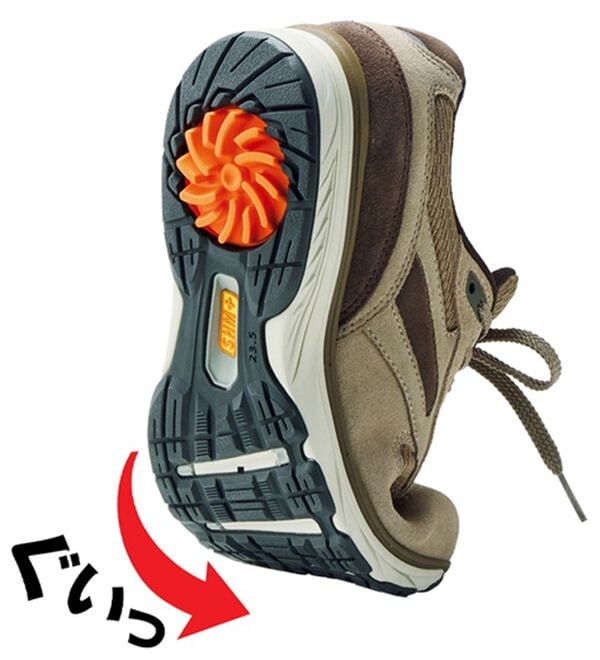 BELLUNA（ベルーナ）の「アサヒメディカルウォーク牛革ベロア靴（スニーカー）」｜詳細画像