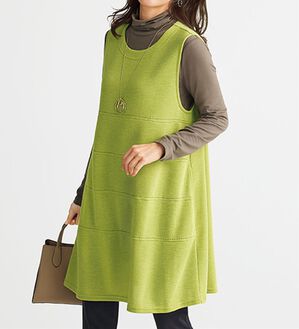 BELLUNA（ベルーナ）の「ステッチデザインカットソーチュニック（チュニック）」｜詳細画像