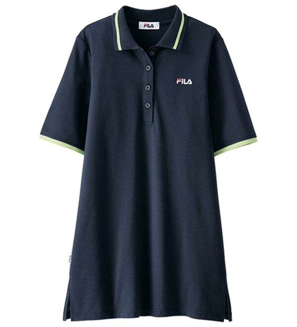 BELLUNA（ベルーナ）の「＜ＦＩＬＡ＞配色使いポロチュニック（ポロシャツ）」｜詳細画像