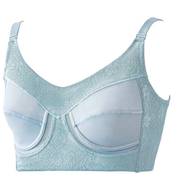 LAVIENNE（ラヴィエンヌ）の「【３色組】グラマーさんの軽やかクールフィットブラ（ブラジャー）」｜詳細画像