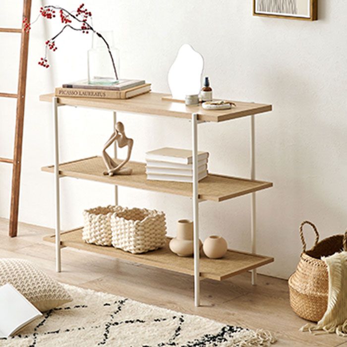 北欧風の4段オープンタイプオーディオラック オープンタイプの北欧風4段オーディオラック