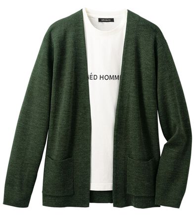 「＜ＩＮＥＤ　ＨＯＭＭＥ＞カーデアンサンブル（メンズニット・セーター）」
