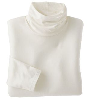 BELLUNA（ベルーナ）の「なめらかテンセル（ＴＭ）繊維ストレッチプルオーバー（カットソー）」｜オフ白