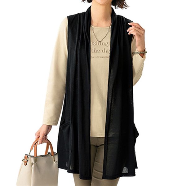 ルフラン（ルフラン）の「【２着組】ロゴＴシャツ＆ベスト＜ティアーズ＞（アンサンブル）」｜詳細画像