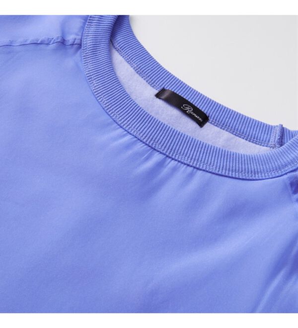 RANAN（ラナン）の「裏起毛シアー素材レイヤードスウェット（カットソー）」｜詳細画像