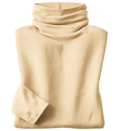 LAVIENNE（ラヴィエンヌ）の「綿１００％のび～るタートルネック（肌着・インナーウェア）」