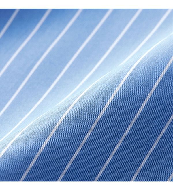 RANAN（ラナン）の「ジップデザイン異素材切替ストライプワンピース（その他ワンピース）」｜詳細画像