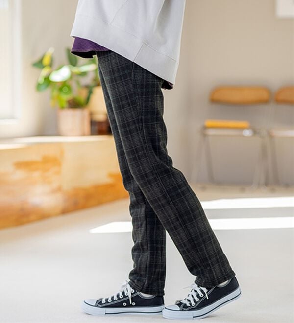 BELLUNA（ベルーナ）の「【あったか仕様♪】すっきり見え！裏ファーパンツ（フルレングスパンツ）」｜詳細画像