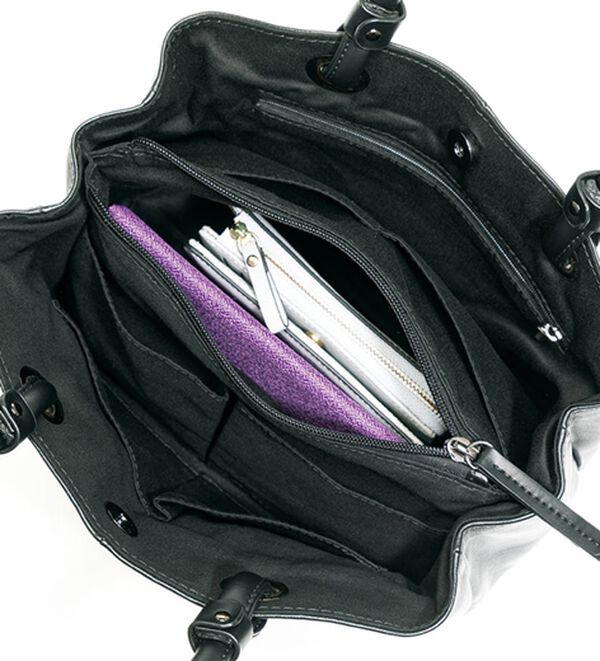 BELLUNA（ベルーナ）の「羊革多収納フォーマルバッグ（ハンドバッグ）」｜詳細画像