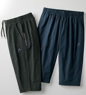 「【２本組】＜ヘッド＞オーロラプリントパンツ（メンズハーフパンツ）」｜2本組