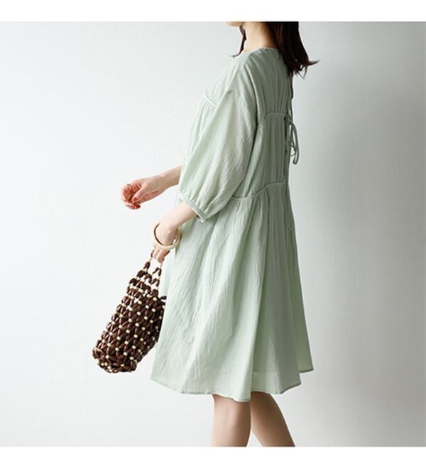 GeeRA（ジーラ）の「バックデザインティアードミニワンピース（その他ワンピース）」｜詳細画像