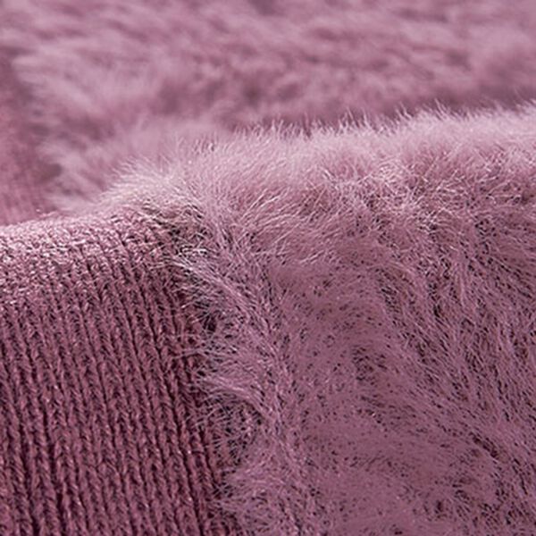 BELLUNA（ベルーナ）の「シャギー素材ジッパー使いカーディガン（ニットカーディガン）」｜詳細画像