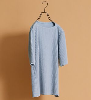 BELLUNA（ベルーナ）の「テンセル（ＴＭ）繊維混ストレッチプルオーバー（カットソー）」｜サックス