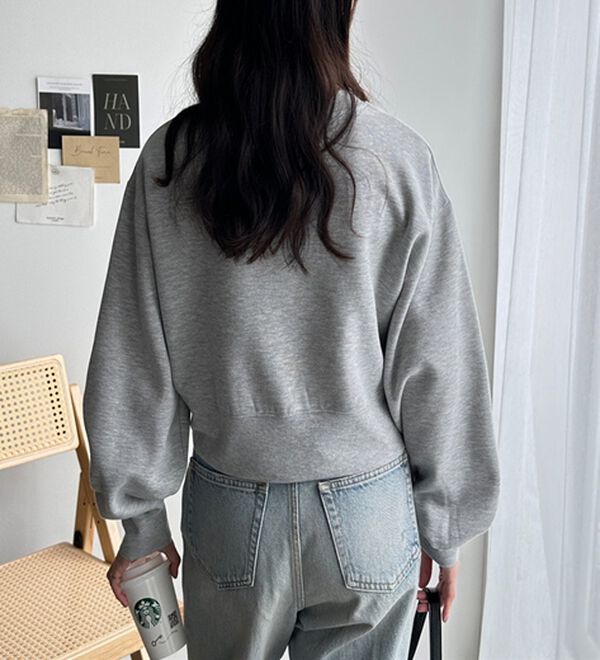 GeeRA（ジーラ）の「アンドハートショートスウェット（カットソー）」｜詳細画像