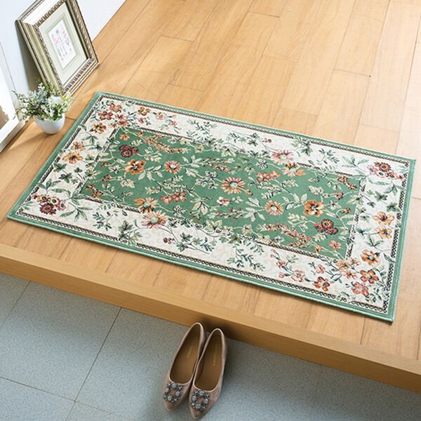 「ベルギー製綿混モケット織玄関マット「ブーケ」（玄関マット）」｜詳細画像