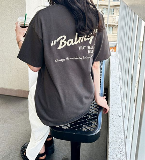 GeeRA（ジーラ）の「サガラ刺繍バックロゴＴシャツ（Tシャツ）」｜詳細画像