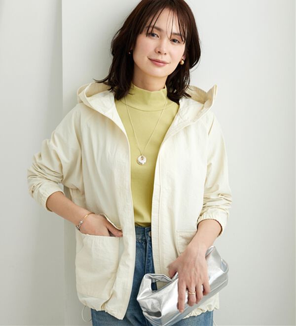 「シンプルデザイン！ハイネックプルオーバー（カットソー）」｜詳細画像