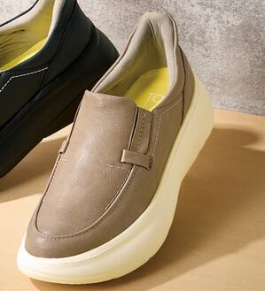 ルフラン（ルフラン）の「トップフィット　サッと履ける防水厚底スニーカー（スニーカー）」｜オーク