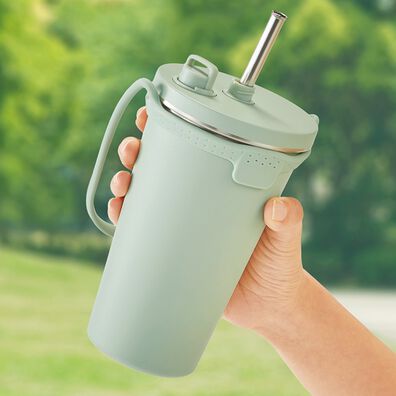 「ストロー付き保温保冷タンブラー（その他日用品）」