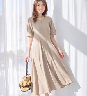 alotta（アロッタ）の「【4つの機能付】タック袖Ａラインワンピース（その他ワンピース）」｜詳細画像