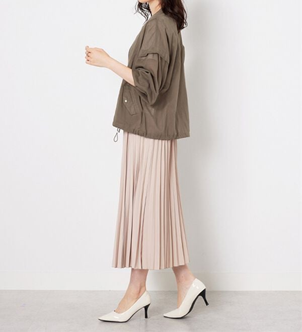 BELLUNA（ベルーナ）の「洗っても形が崩れにくい！プリーツスカート（ロングスカート）」｜詳細画像