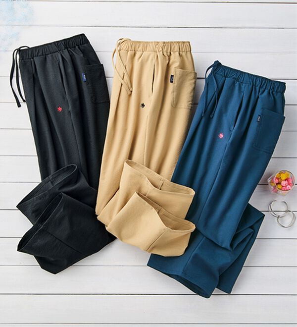 ルフラン（ルフラン）の「【３本組】【ＰＯＬＯ　ＢＣＳ】シアサッカーパンツ（その他パンツ）」｜3本組