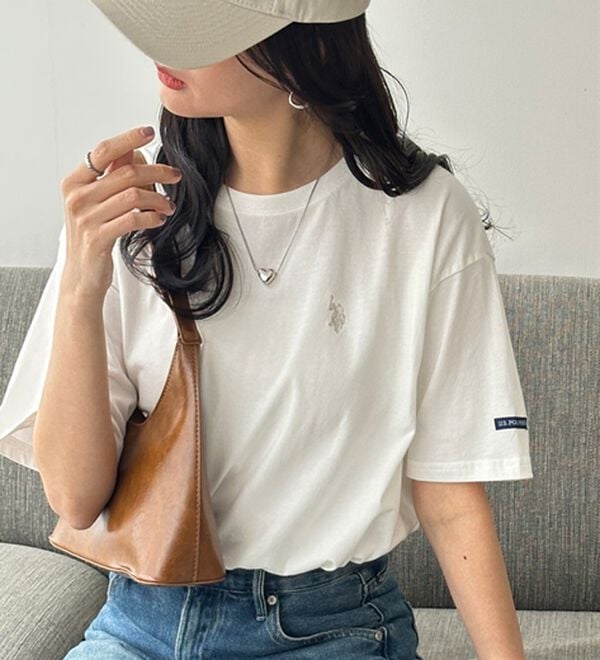 GeeRA（ジーラ）の「【Ｕ．Ｓ．　ＰＯＬＯ　ＡＳＳＮ．】カラーTシャツ（Tシャツ）」｜詳細画像