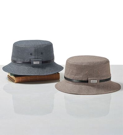 「【２色組】＜ダンロップ・リファインド＞栃尾織ダンディハット（メンズ帽子）」