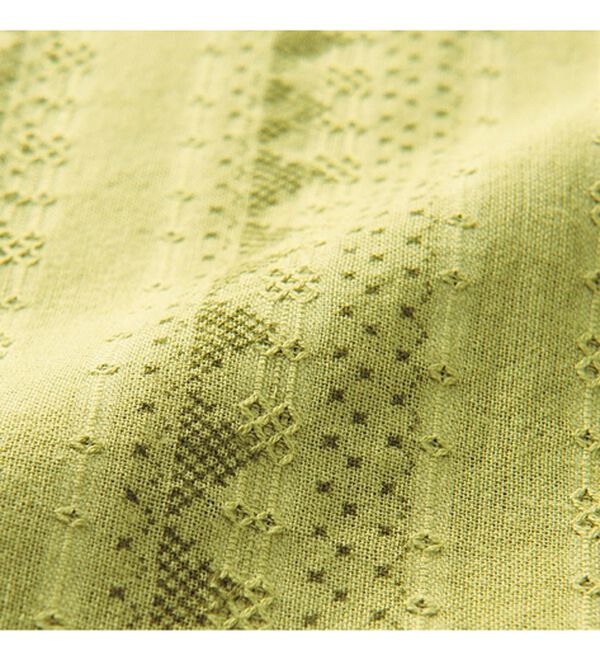 ルフラン（ルフラン）の「【２色組】クロスステッチ風ブラウス＜ローランス＞（ブラウス）」｜詳細画像