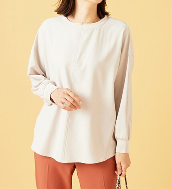 BELLUNA（ベルーナ）の「きれい見えドルマンプルオーバー（カットソー）」｜詳細画像