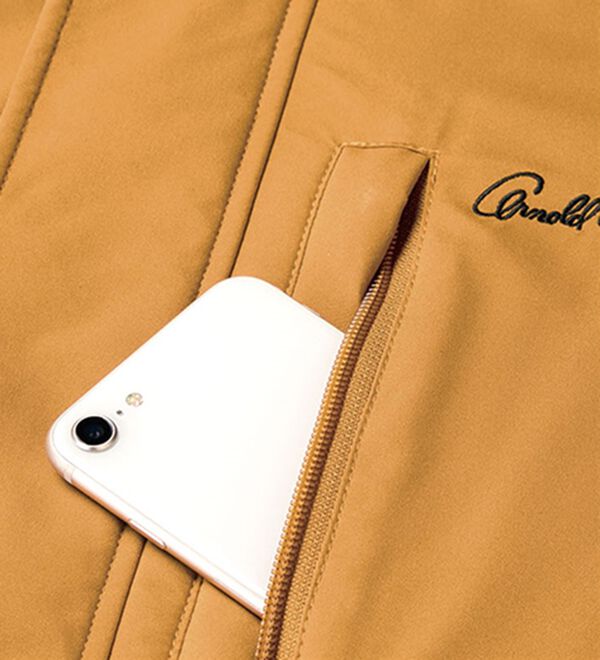 「＜アーノルド　パーマー＞防風裏フリースジャケット（メンズコート）」｜詳細画像