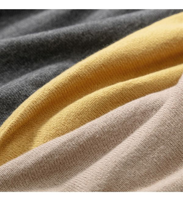 Viola e Viola（ヴィオラ エ ヴィオラ）の「【静電気防止】綿１００％Ｖネックドルマンセーター＜Ｍ～４Ｌ＞（ニット・セーター）」｜詳細画像