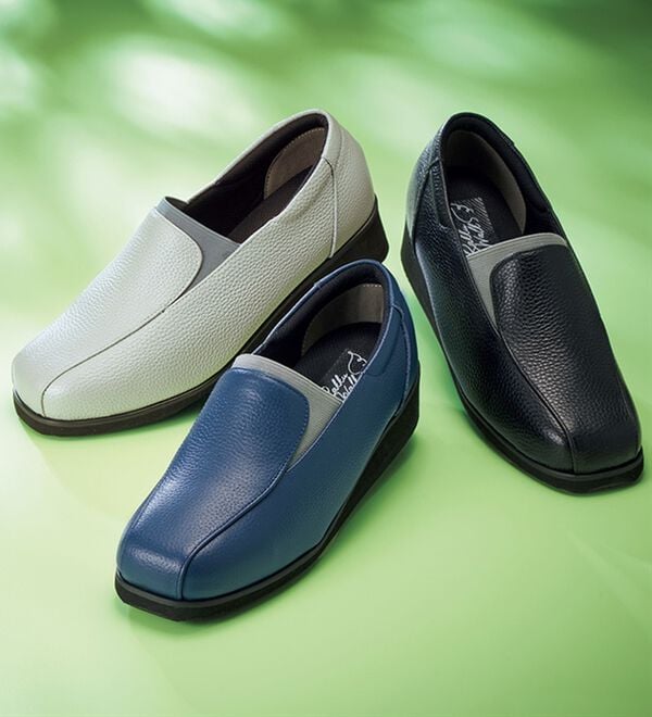 ルフラン（ルフラン）の「ラックウォーク　甲ゴム厚底スリッポン（スリッポン）」｜詳細画像