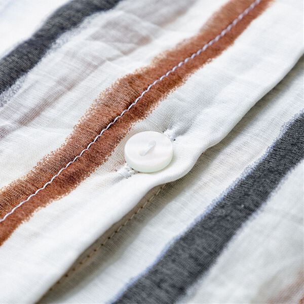 RANAN（ラナン）の「配色ストライプシャツ（シャツ）」｜詳細画像