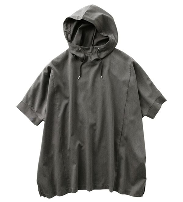 Viola e Viola（ヴィオラ エ ヴィオラ）の「ゆるワイドシルエットパーカーブラウス（パーカー）」｜杢チャコール