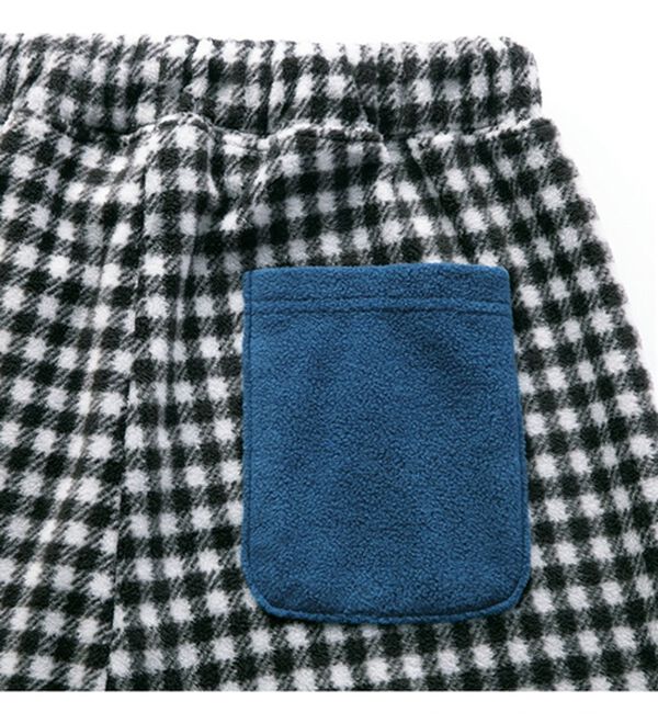 LAVIENNE（ラヴィエンヌ）の「肌側綿１００％あったかフリースボトム（パジャマ・ルームウェア）」｜詳細画像