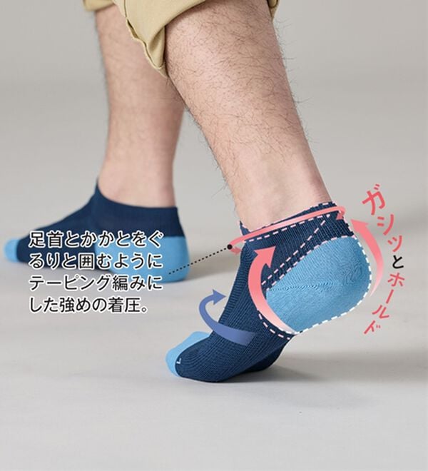 「【３色組】からだケアととのいソックス（靴下・ストッキング）」｜詳細画像