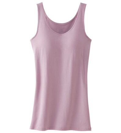 LAVIENNE（ラヴィエンヌ）の「【とろけるような肌ざわり】テンセル（ＴＭ）繊維コットン混カップ付インナー（肌着・インナーウェア）」