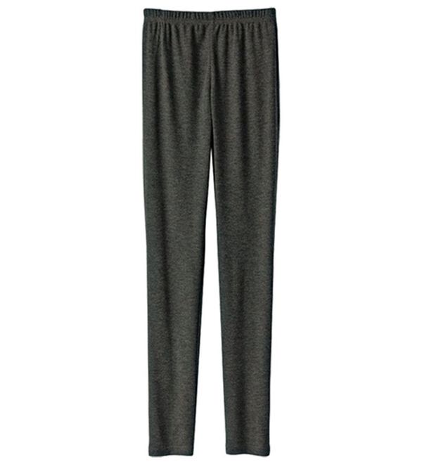 BELLUNA（ベルーナ）の「肌に嬉しい綿・テンセル（ＴＭ）繊維レギンス（スパッツ・レギンス）」｜チャコール