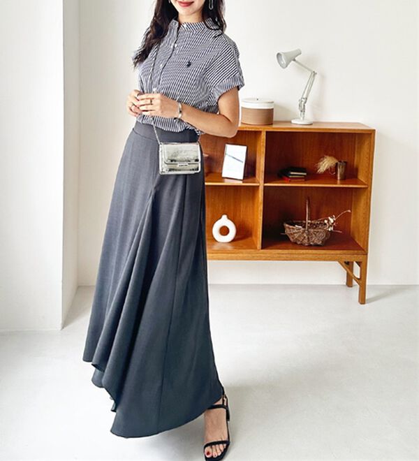 GeeRA（ジーラ）の「【ＵＳ．ＰＯＬＯ．ＡＳＳＮ】フレンチスリーブシャツ（シャツ）」｜詳細画像