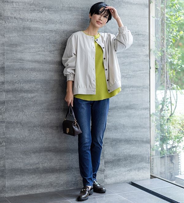 BELLUNA（ベルーナ）の「美ストレッチ素材レギンスパンツ（スパッツ・レギンス）」｜詳細画像